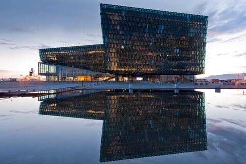 Harpa - the playing venue of Reykjavik Open