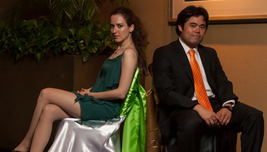 Irina Krush and Hikaru Nakamura